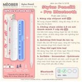  [Bản 2025] Bút cảm ứng Pencil2 Pro Signature cho iPad Pro 11 129 M1 M2 M3 M4 Air 4 5 6 Mini 7 Gen 8 9 10 11 by MèoBer 