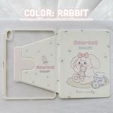  [Premium] Bao da Xoay iPad Cute Acrylic, phối màu pastel, in hoạ tiết & lưng chống ố Cover iPad Gen 7 8 9, Air 4 5 6, Pro 11 12.9 