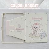  [Premium] Bao da Xoay iPad Cute Acrylic, phối màu pastel, in hoạ tiết & lưng chống ố Cover iPad Gen 7 8 9, Air 4 5, Pro 11 12.9 