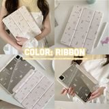  [Premium] Bao da cover iPad Cute Acrylic, phối màu pastel, in 3D hoạ tiết nổi & chống ố Cover iPad Gen 7 8 9, Air 4 5 6, Pro 11 12.9 