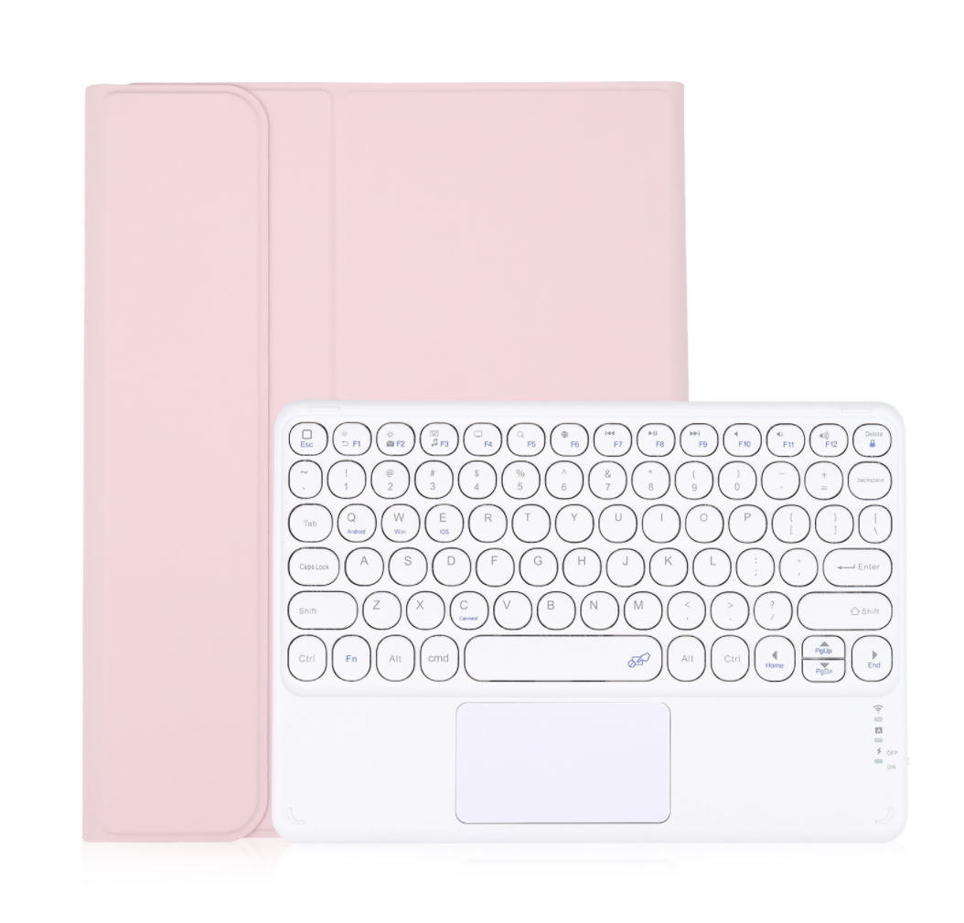  [Premium] Bao Da Kèm Bàn Phím Không dây Cho iPad Gen5/6/7/8/9/10/11, Air3/4/5/6/7,Pro11 M2 M4 