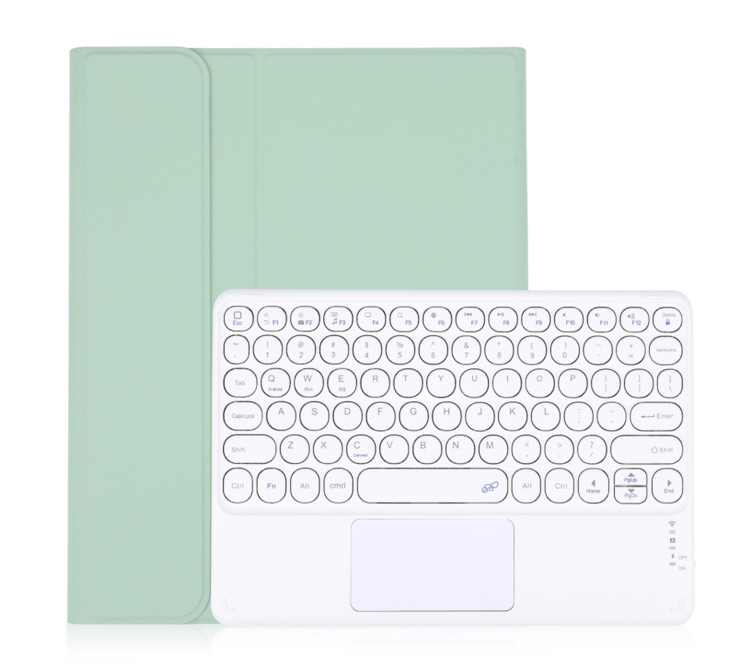  [Premium] Bao Da Kèm Bàn Phím Không dây Cho iPad Gen5/6/7/8/9/10/11, Air3/4/5/6/7,Pro11 M2 M4 
