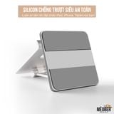  Giá Đỡ iPad, Điện Thoại, Máy Tính Bảng Gấp Gọn - Có đệm silicon chống trượt chống xước, hợp kim nhôm cao cấp 