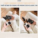  [Tặng thẻ nhớ] Máy ảnh kĩ thuật số digital mini camera v3 - quay, chụp 58MP, siêu mỏng nhỏ gọn by MèoBer 
