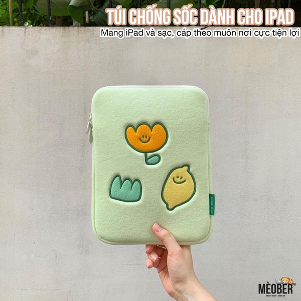  Túi chống sốc Cute dành cho iPad Pro 11, iPad Gen 5 6 7 8 9, iPad Air 2 3 4, iPad mini 4 5 6... 