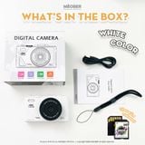  [Tặng thẻ nhớ] Máy Chụp Hình Digital MX10 UltraHD - Chụp giả lập màu phim 64MP, quay video 4K, màn hình lật, tích hợp Wi-Fi by MèoBer 