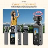  [Tặng thẻ nhớ] Máy Quay Chụp Cầm Tay Digital Pocket Mini Camera - quay vlog 4K video, chụp ảnh 18MP, tích hợp Wi-Fi by MèoBer 