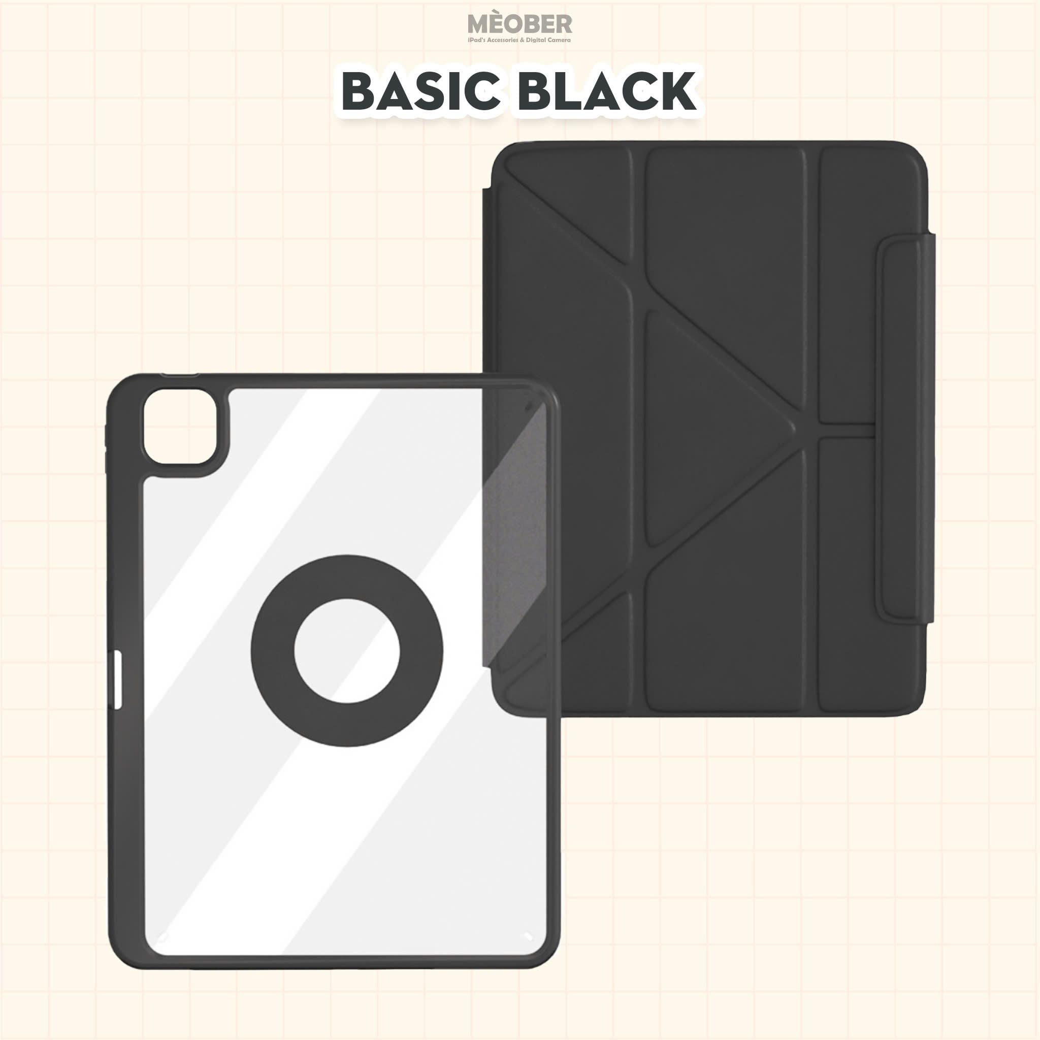  [New 2024] Bao da Nam Châm Xoay x Origami dành cho iPad Gen 7/8/9/10, Air4/5, Pro 11 12.9 - Tháo rời linh hoạt, siêu bảo vệ by MèoBer 