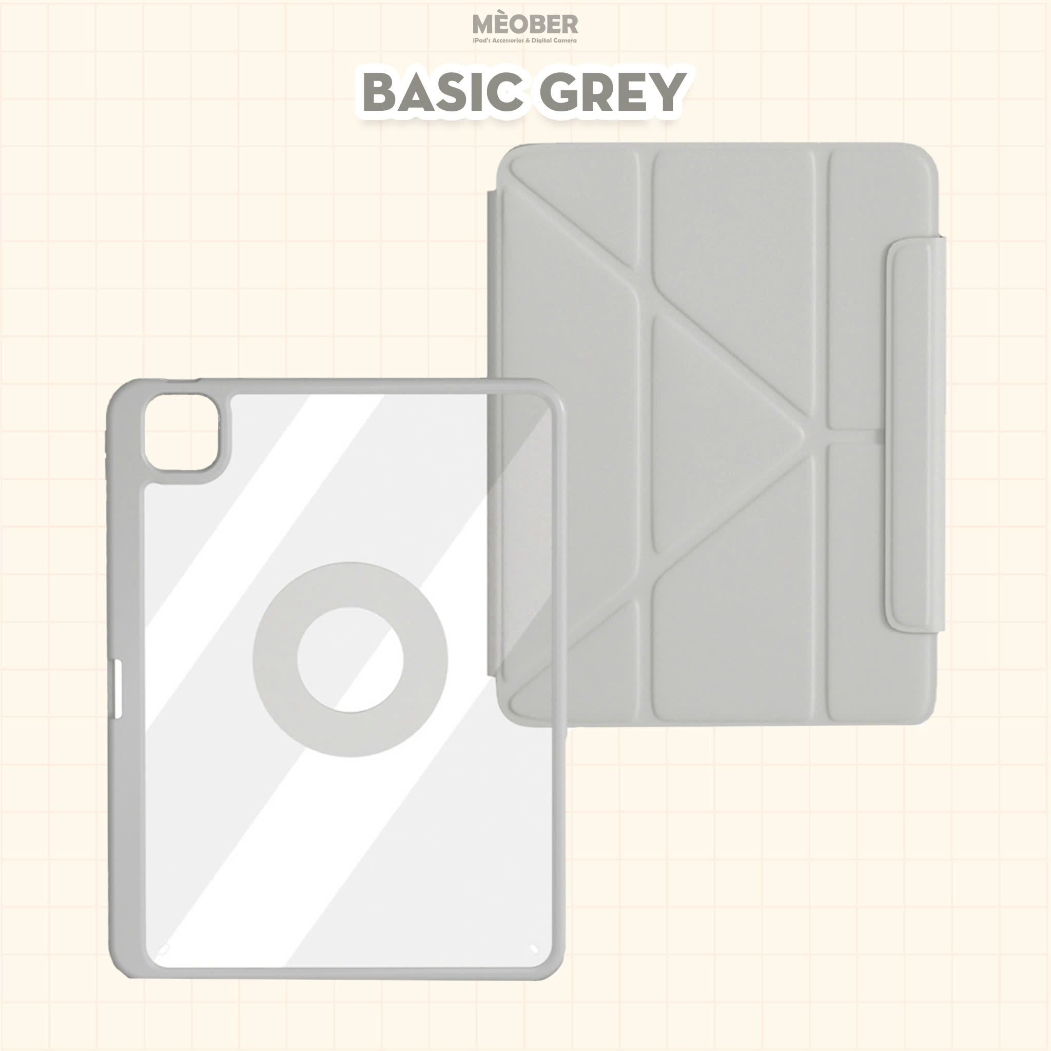  [New 2024] Bao da Nam Châm Xoay x Origami dành cho iPad Gen 7/8/9/10, Air4/5, Pro 11 12.9 - Tháo rời linh hoạt, siêu bảo vệ by MèoBer 