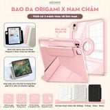  [New 2024] Bao da Nam Châm Xoay x Origami dành cho iPad Gen 7/8/9/10, Air4/5, Pro 11 12.9 - Tháo rời linh hoạt, siêu bảo vệ by MèoBer 