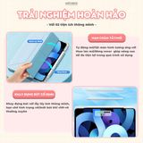  Bao da i Pad Origami khe bút cố định gấp xếp xoay 360 cho Pro 11, Mini 6/7, Air 4/5/6/7, Gen7/8/9/10/11, Pro M4 - lưng viền trong suốt by MèoBer 