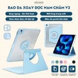  [2024] Bao da iPad ốp xoay Dọc 360 V2, tháo rời nam châm cho iPad Pro 11, Air 5 6 Gen 8 9 10 by MèoBer 