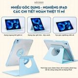  [2024] Bao da iPad ốp xoay Dọc 360 V2, tháo rời nam châm cho iPad Pro 11, Air 5 6 Gen 8 9 10 by MèoBer 