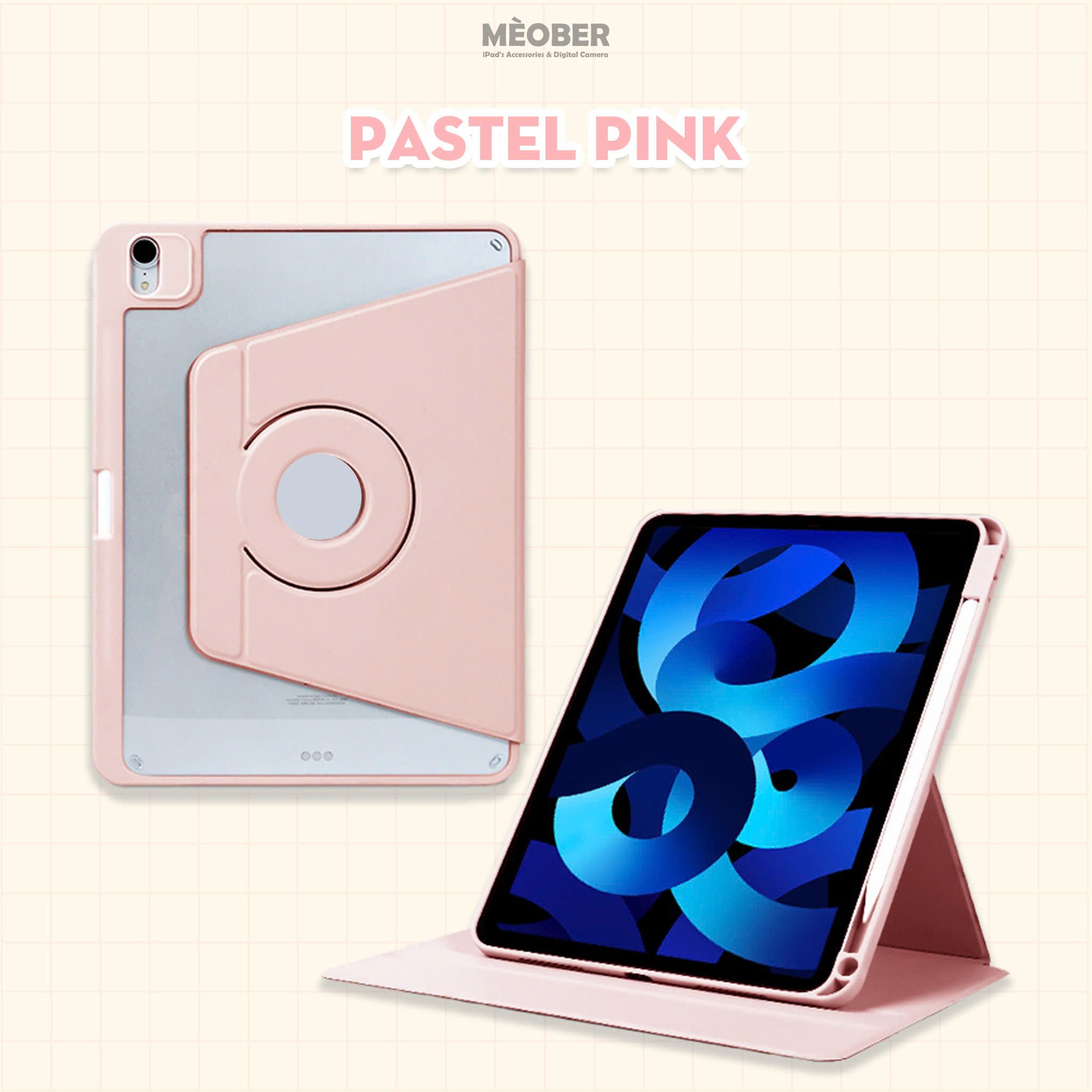  [2024] Bao da iPad ốp xoay Dọc 360 V2, tháo rời nam châm cho iPad Pro 11, Air 5 6 Gen 8 9 10 by MèoBer 