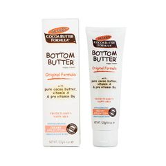 PALMER'S COCOA BUTTER FORMULA BOTTOM BUTTER NAPPY CREAM 125G (KEM HỖ TRỢ TRỊ & NGĂN HĂM TÃ CHO BÉ)