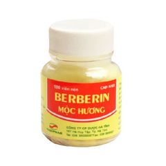 Berberin Mộc Hương (Hà Tỉnh)/ lọ 100 viên