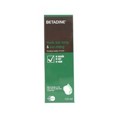 Betadin Mouth Wash 125ml