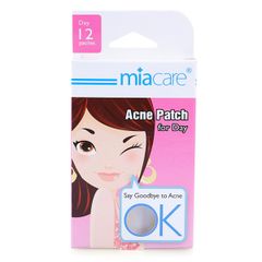 Miếng dán trị mun Miacare ngày/ Hộp 12 miếng