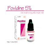 Povidine 5% 20ml (Sát trùng mắt)