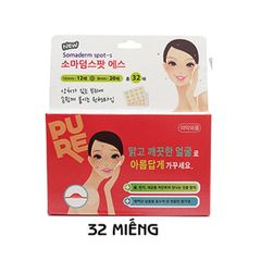 SOMADERM SPOT-S ( MIẾNG DÁN MỤN )/ HỘP 32 MIẾNG