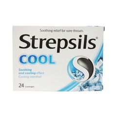 Strepsils Cool/ hộp 24v