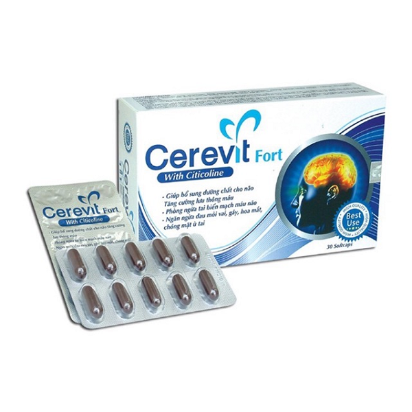 CEREVIT FORT/ HỘP 30 VIÊN – Phano Pharmacy