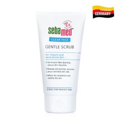 SEBAMED CLEAR FACE GENTLE SCRUB 150ML ( KEM TẨY TẾ BÀO CHẾT) PH 5.5 MÃ : SCF02A