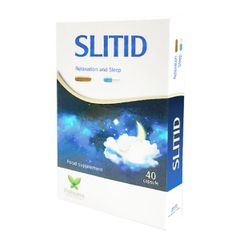 Viên Uống Hỗ Trợ Giảm Stress Mất Ngủ Slitid (Hộp 40 Viên)