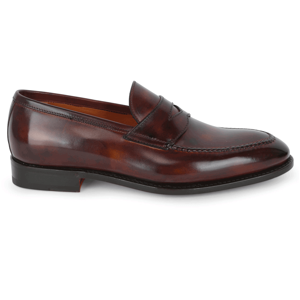  Giày da bò dáng loafer màu nâu đậm Giày da bò dáng loafer màu nâu đậm Giày da bò dáng loafer màu nâu đậm 