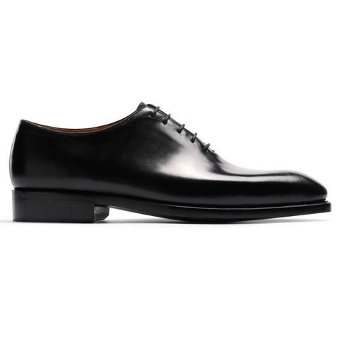 Giày da nam oxford màu đen da bò 