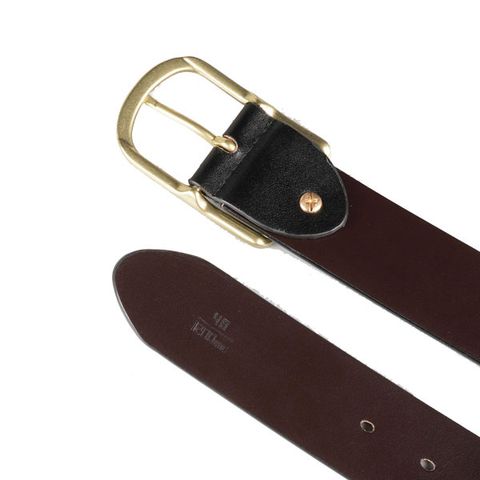  Thắt lưng da bò màu đen 