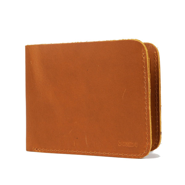  Ví ngang nam da bò màu nâu vàng 