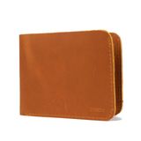  Ví ngang nam da bò màu nâu vàng 