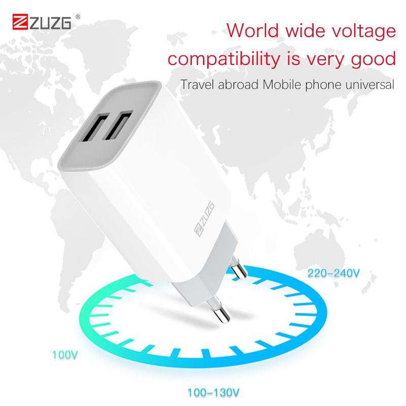 Củ sạc nhanh dual port charger ZUZG U37S