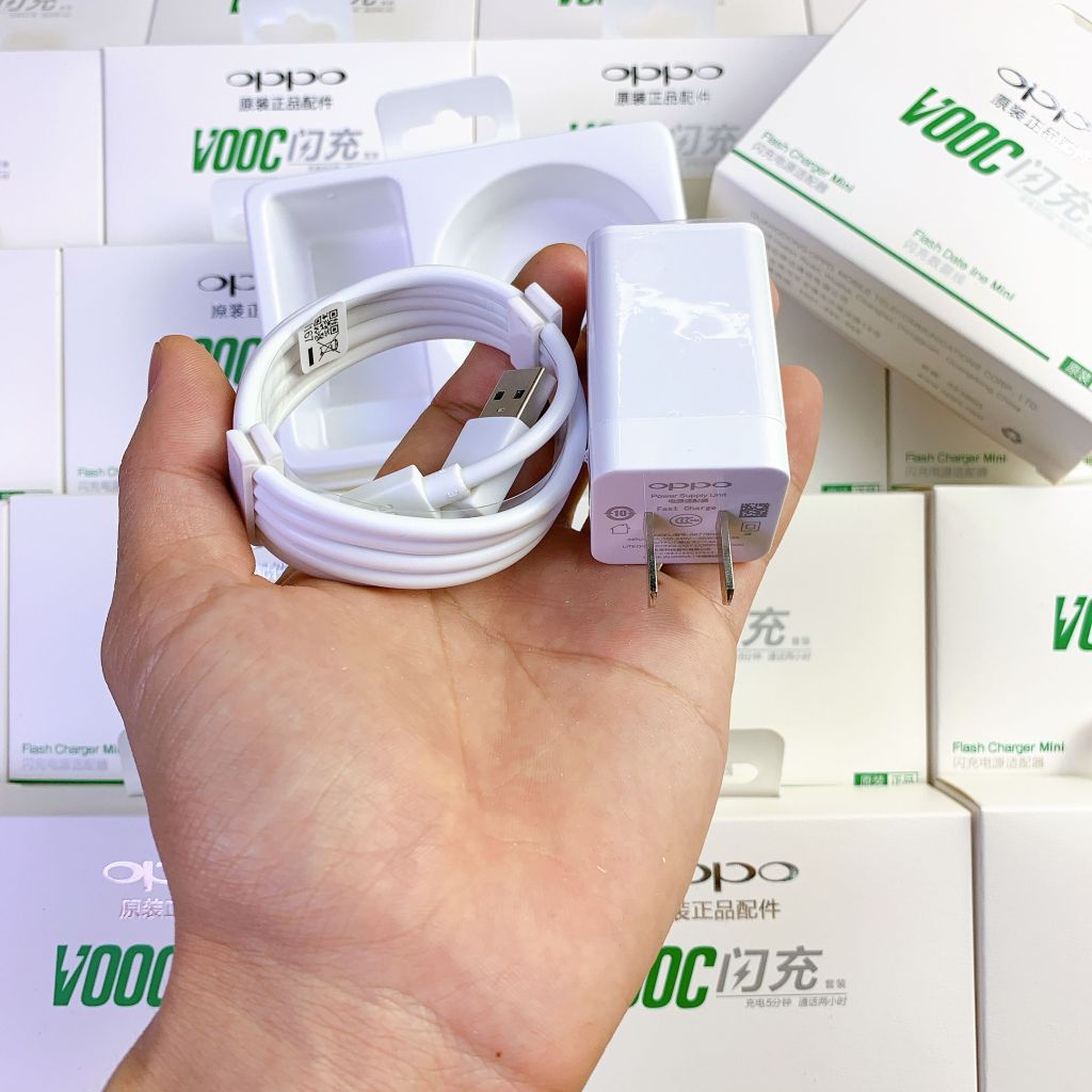 Bộ sạc nhanh Oppo vooc AK779 4A Chính hãng