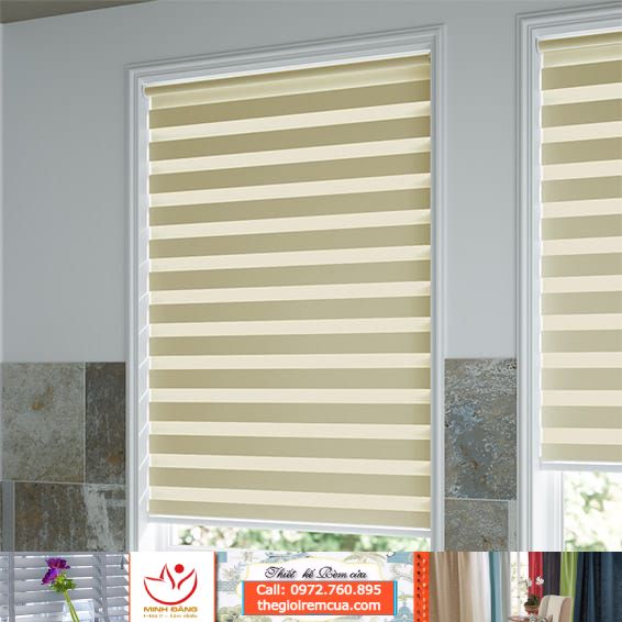 Rèm cầu vồng Hàn Quốc Fineplus (HC Blinds) - Mã FETRA A177