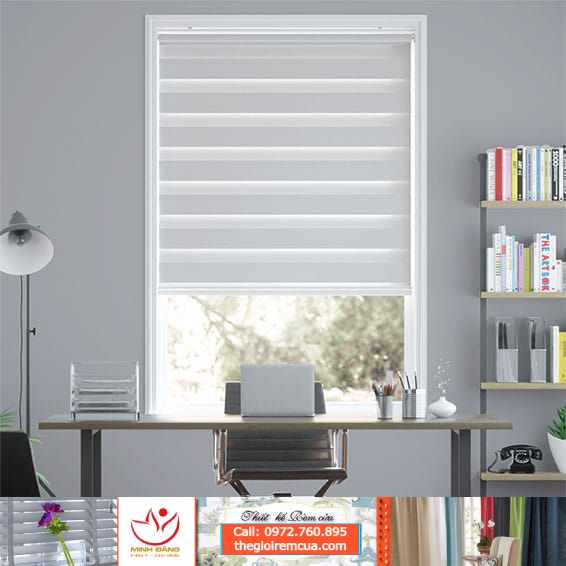 Rèm cầu vồng giá rẻ Hàn Quốc Fineplus (HC Blinds) - Mã Arrivals YLY389