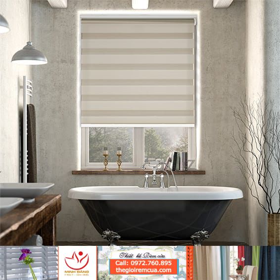 Rèm cầu vồng Hàn Quốc Fineplus (HC Blinds) - Mã Dalin A209