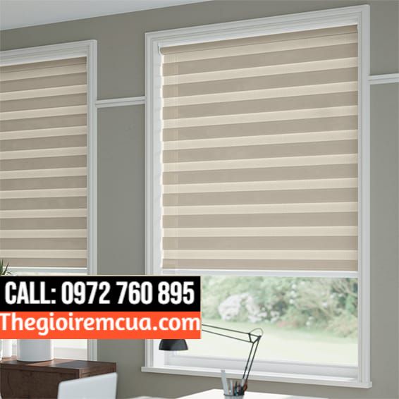 Rèm cầu vồng giá rẻ Hàn Quốc Fineplus (HC Blinds) - Mã Gauze YLY304-1