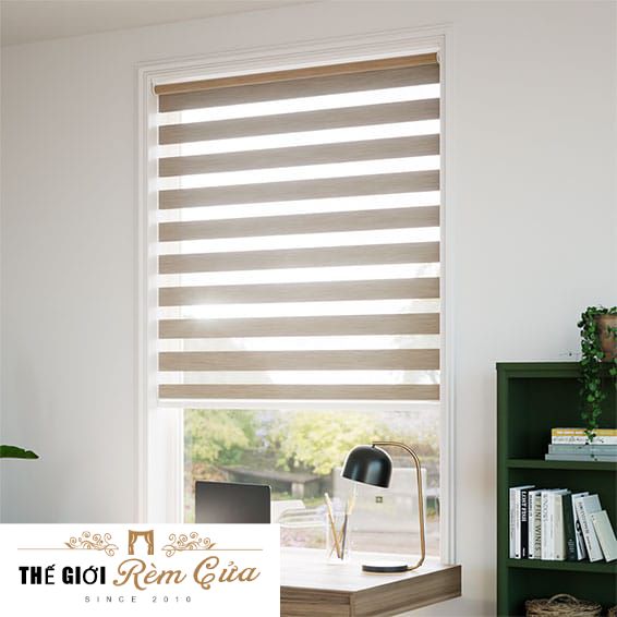 Rèm cầu vồng giá rẻ Hàn Quốc Fineplus (HC Blinds) - Mã Plail PA