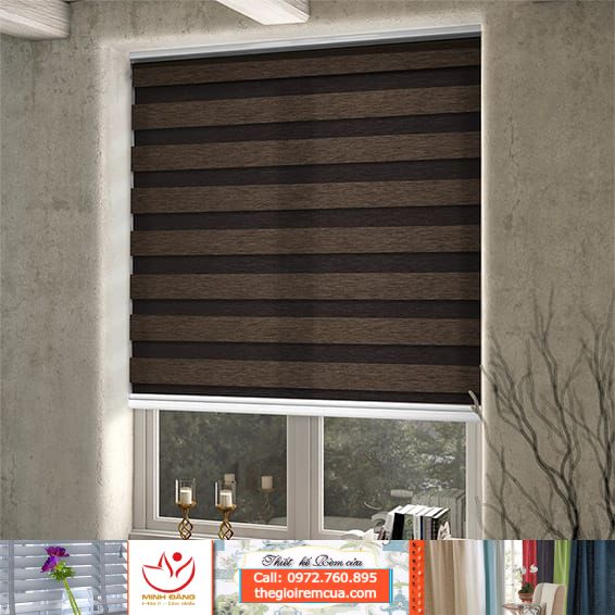 Rèm cầu vồng Hàn Quốc Fineplus (HC Blinds) - Mã Valentino A181