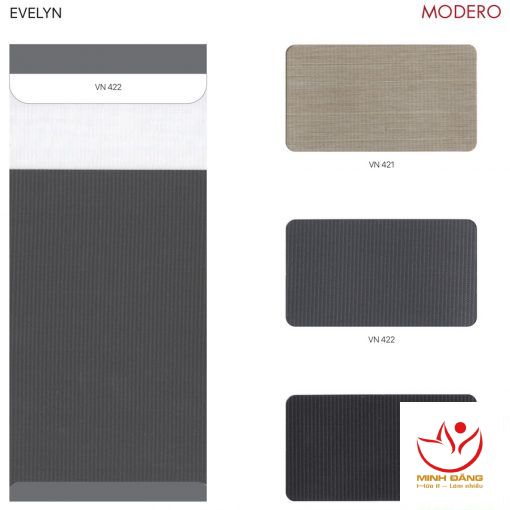 Rèm cầu vồng đẹp cản nắng hãng Modero – Mã Evelyn