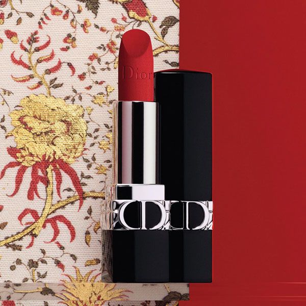 SON THỎI LÌ MỊN NHƯ NHUNG Dior Rouge Dior Limited Edition 999 Velvet 35g  eo ưi em này họa tiết đẹp xỉu luôn   Lazadavn