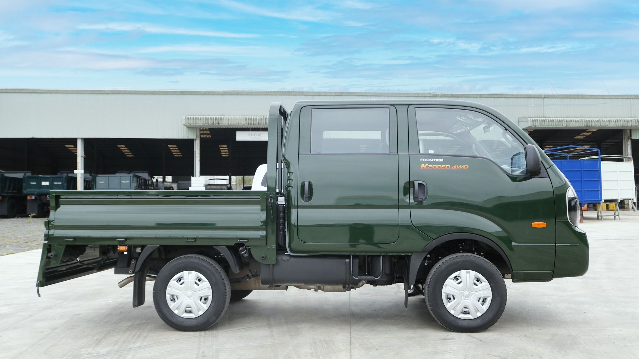  XE TẢI KIA K200SD CABIN KÉP 6 CHỖ NGỒI 