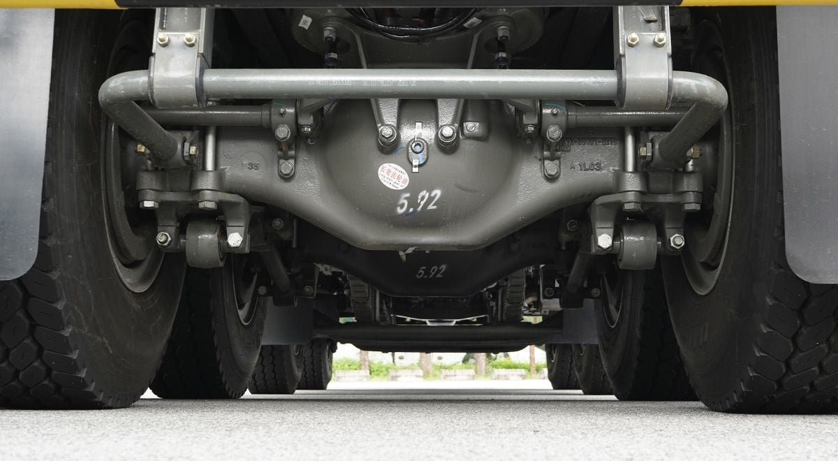  XE BEN HOWO TX D600 – 3 CHÂN THÙNG VUÔNG 9 TẤN 