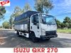 Isuzu QKR 270 Thùng Mui Bạt Bửng Nhôm Đầu Vuông Tải Trọng 2.79 Tấn