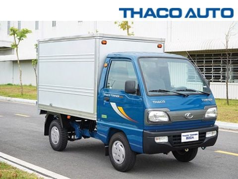  XE TẢI THACO TOWNER 800A EURO 5 | TẢI TRỌNG 850 KG | THÙNG KÍN 