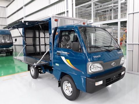  THACO TOWNER 800 | TẢI TRỌNG 770 KG | THÙNG BÁN HÀNG LƯU ĐỘNG 