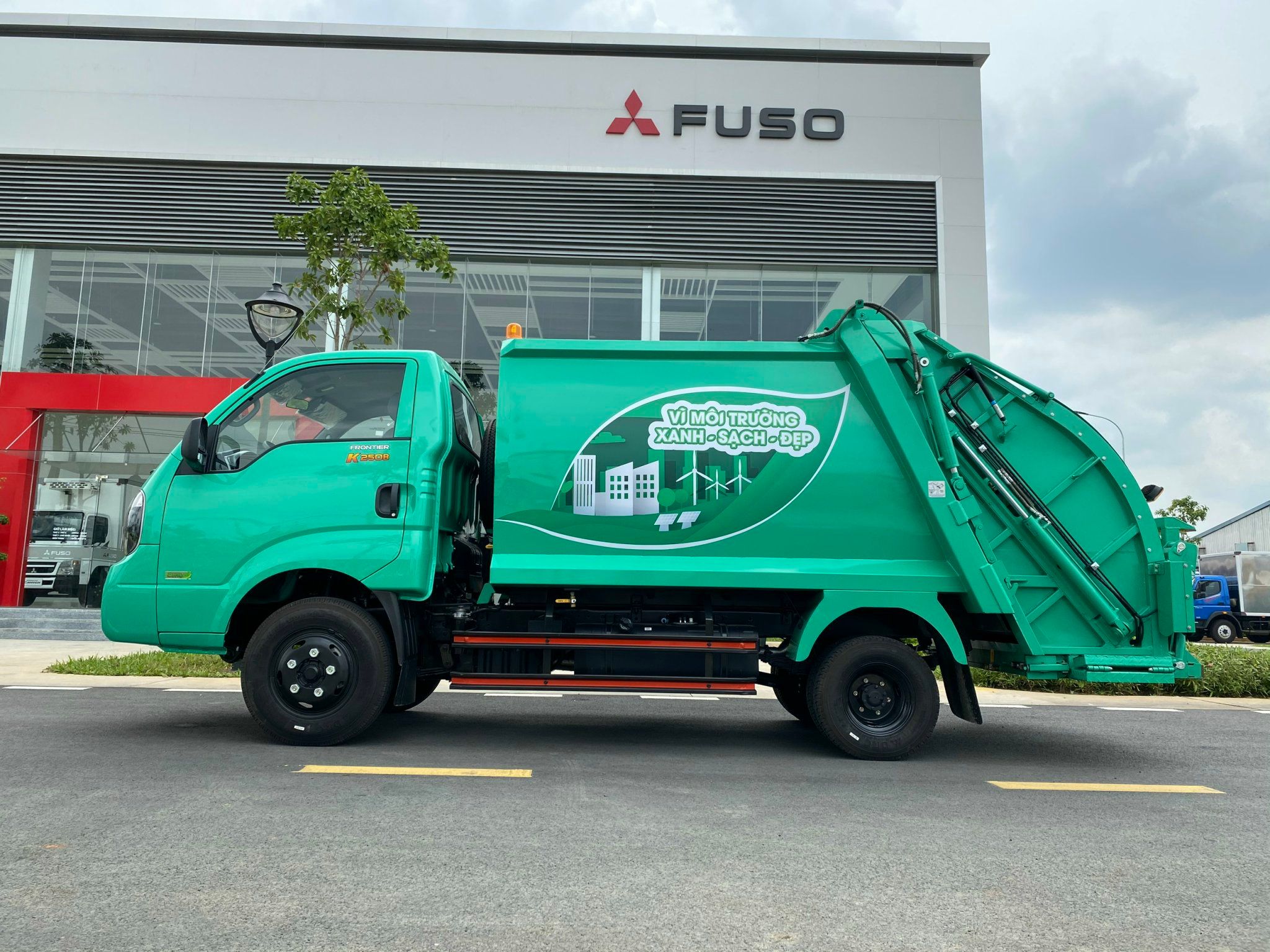  XE CHỞ RÁC - KIA FRONTIER K250B 