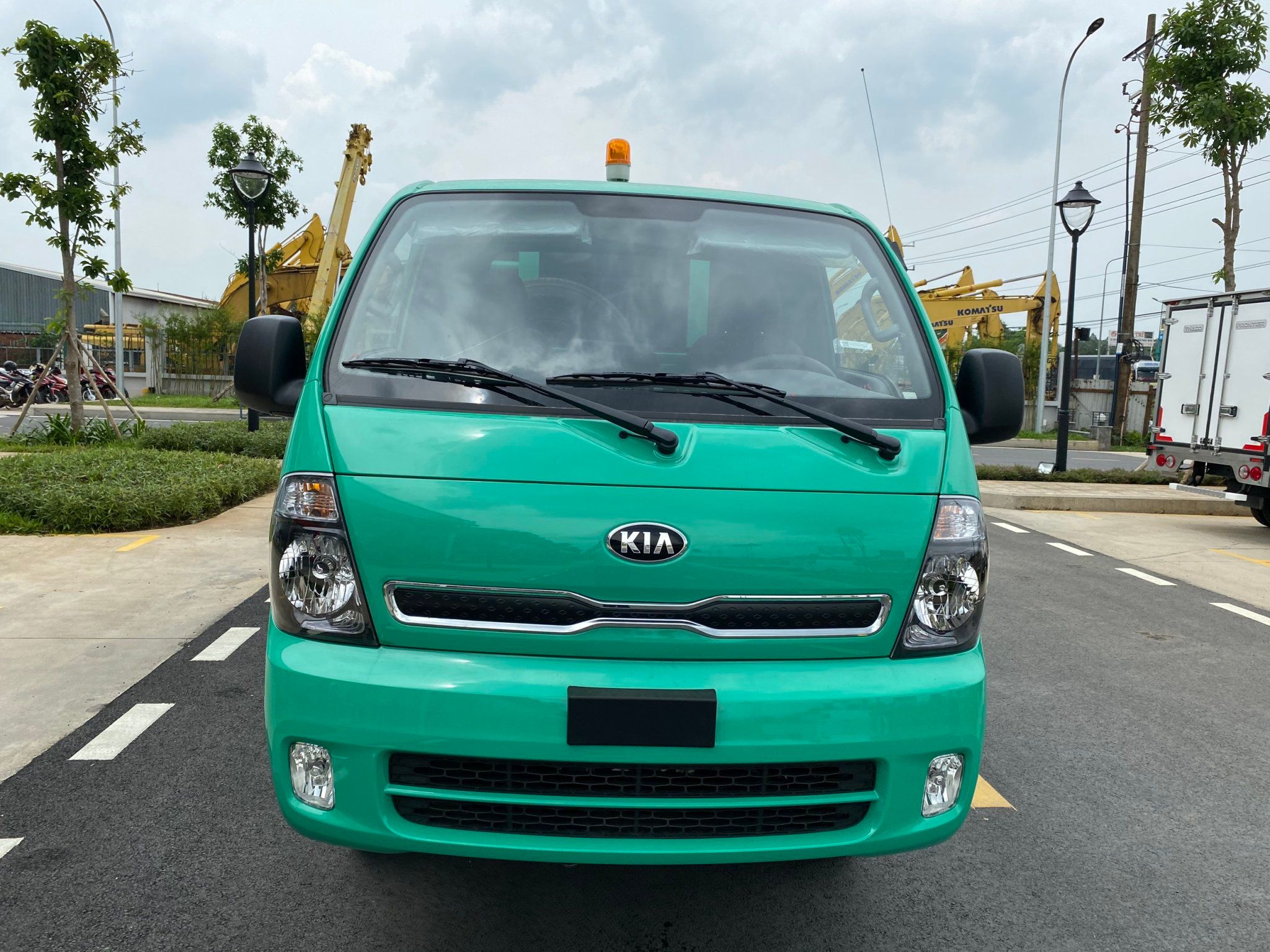  XE CHỞ RÁC - KIA FRONTIER K250B 